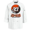 Eight Knot Button Chef Coat with Thermometer Pocket Thumbnail