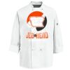 Eight Knot Button Chef Coat with Thermometer Pocket Thumbnail